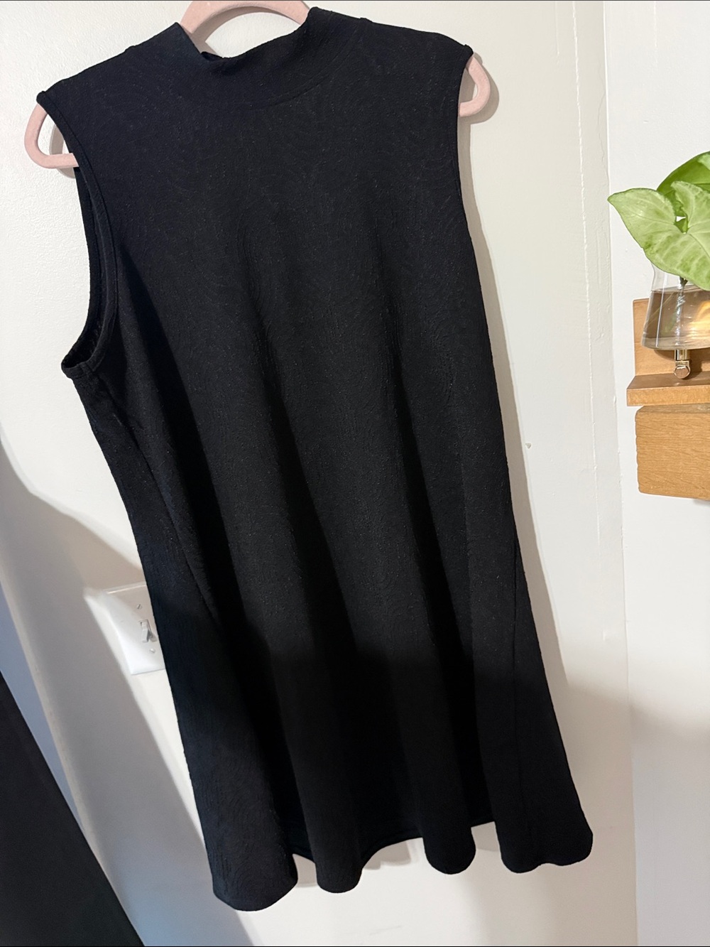 Cato Black Sleeveless Midi Dress